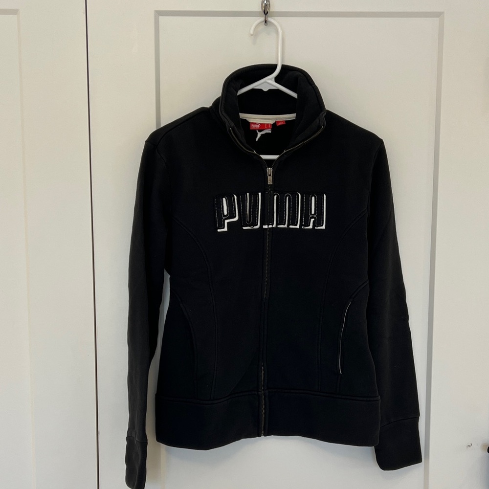Puma Women's Black Bomber Jacket